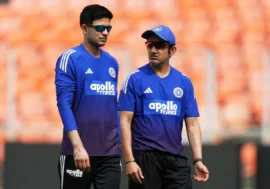 Shubman Gill and Gautam Gambhir