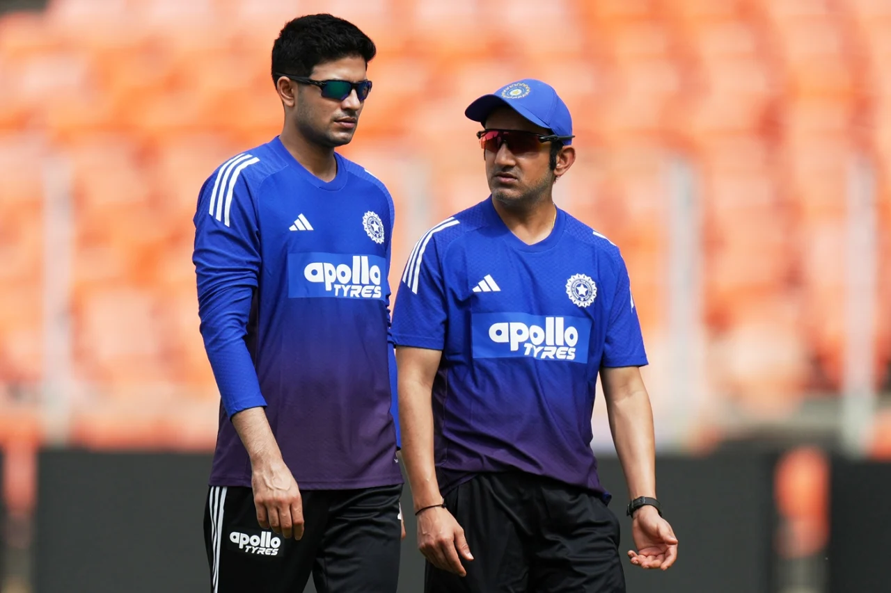 Shubman Gill and Gautam Gambhir