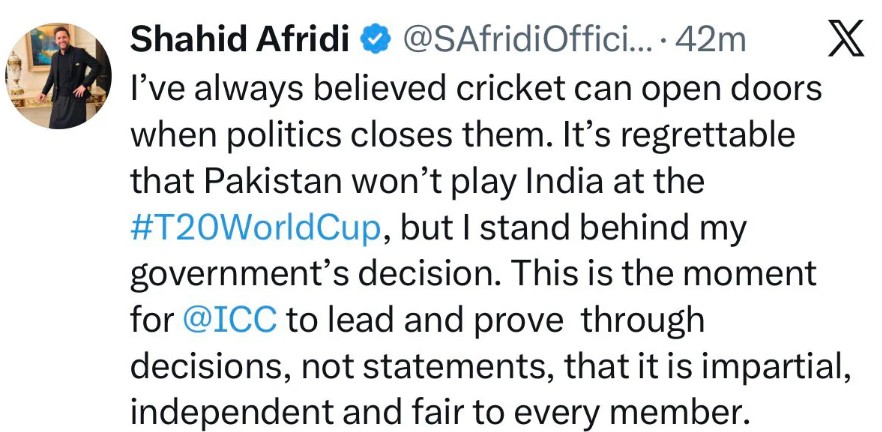 Shahid Afridi