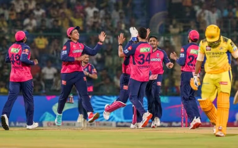 Netizens Troll CSK After Batting Collapse In Guwahati Against RR