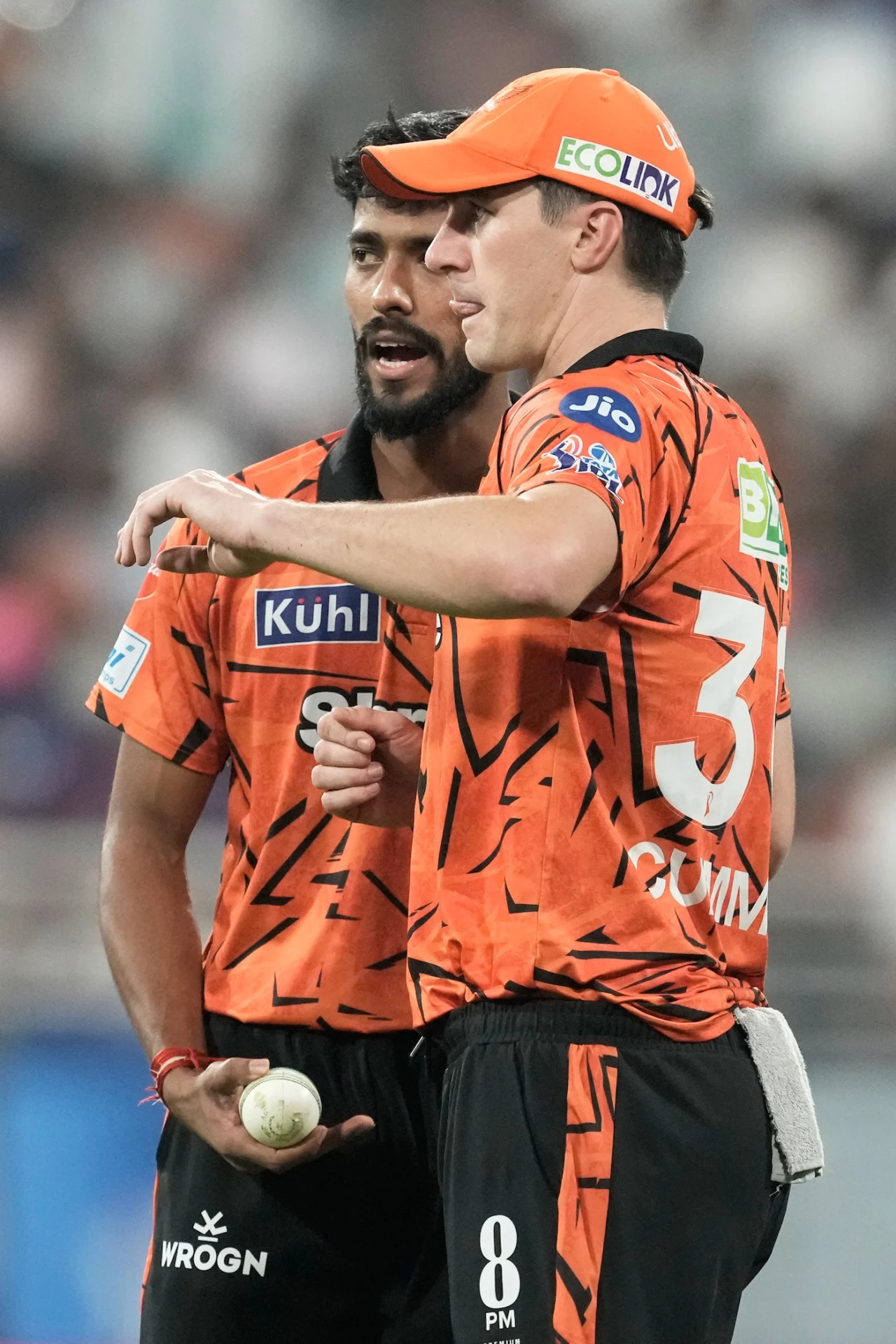 Pat Cummins and Praful Hinge
