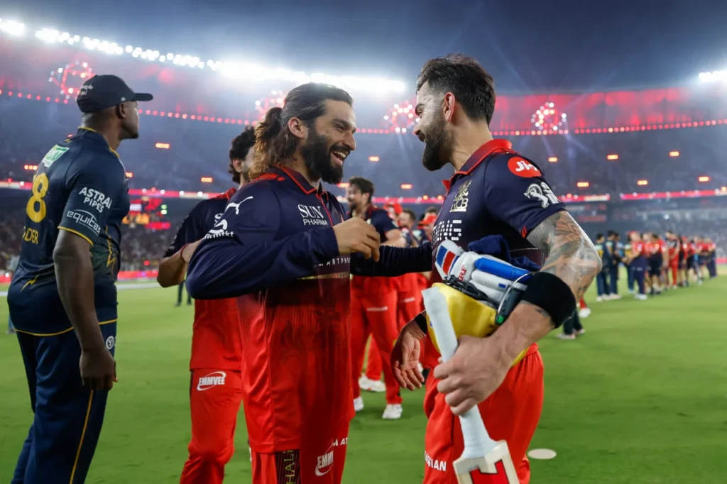 Virat Kohli and Rajat Patidar