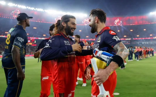 Virat Kohli and Rajat Patidar