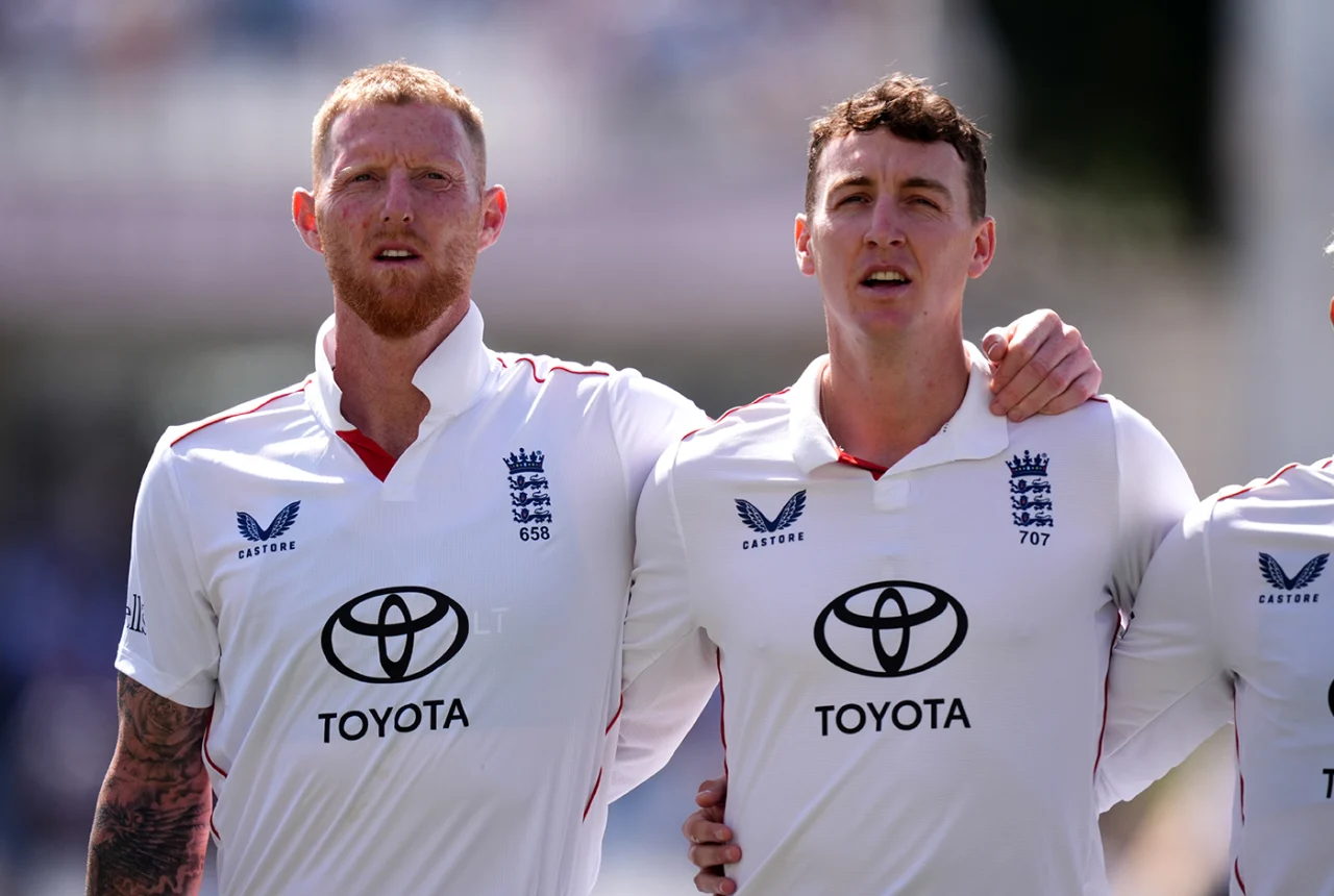Ben Stokes and Harry Brook