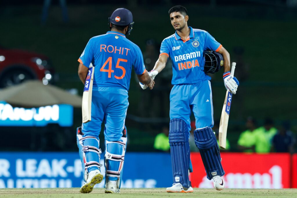 Shubman Gill and Rohit Sharma