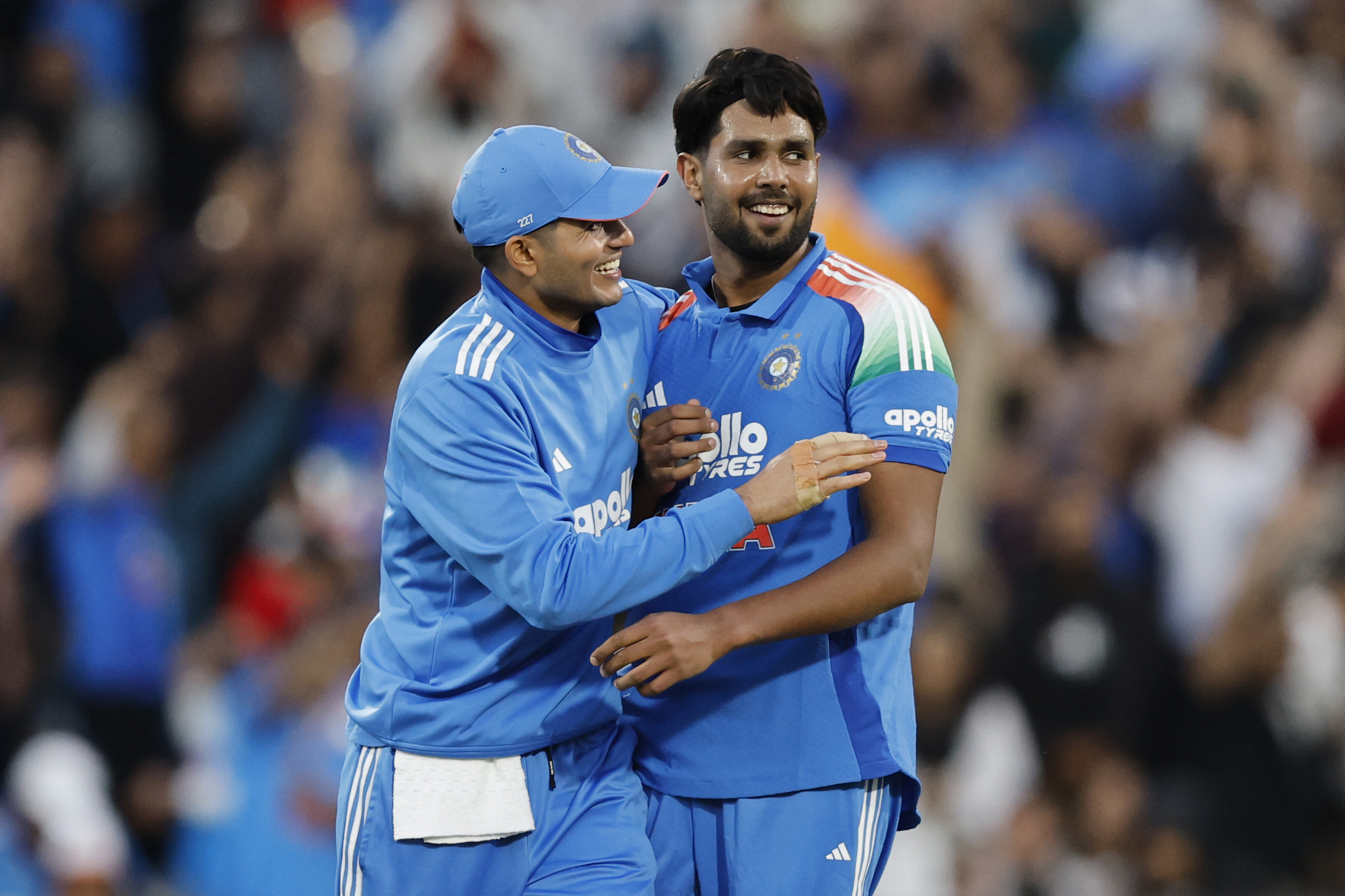 Shubman Gill and Harshit Rana