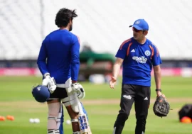 Tilak Varma and Gautam Gambhir