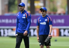 Shubman Gill and Gautam Gambhir