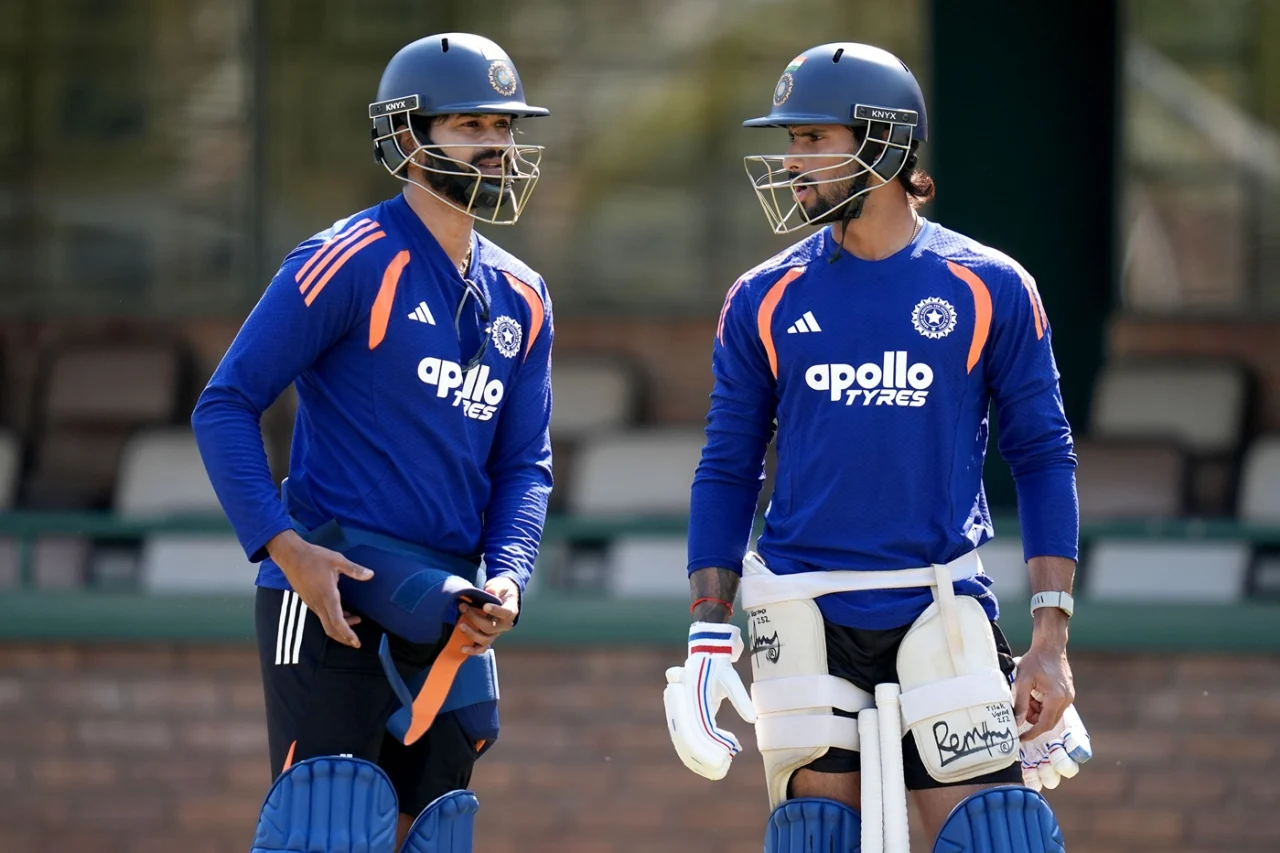 Shreyas Iyer and Tilak Varma