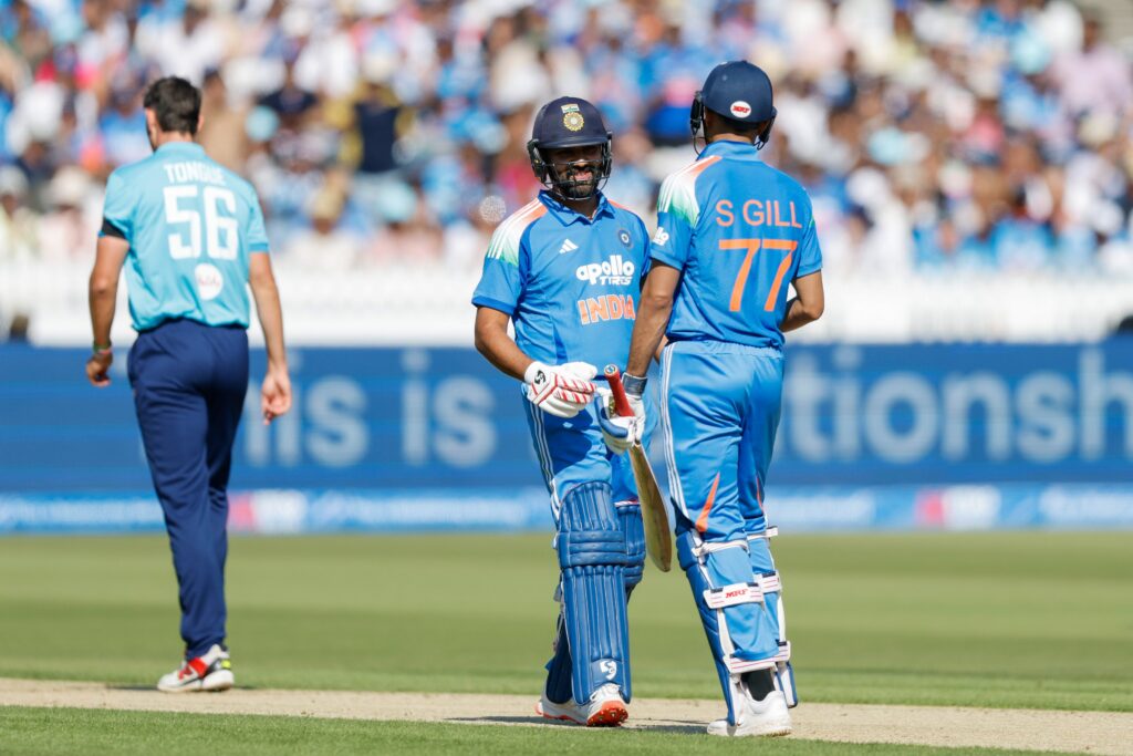 Shubman Gill and Rohit Sharma
