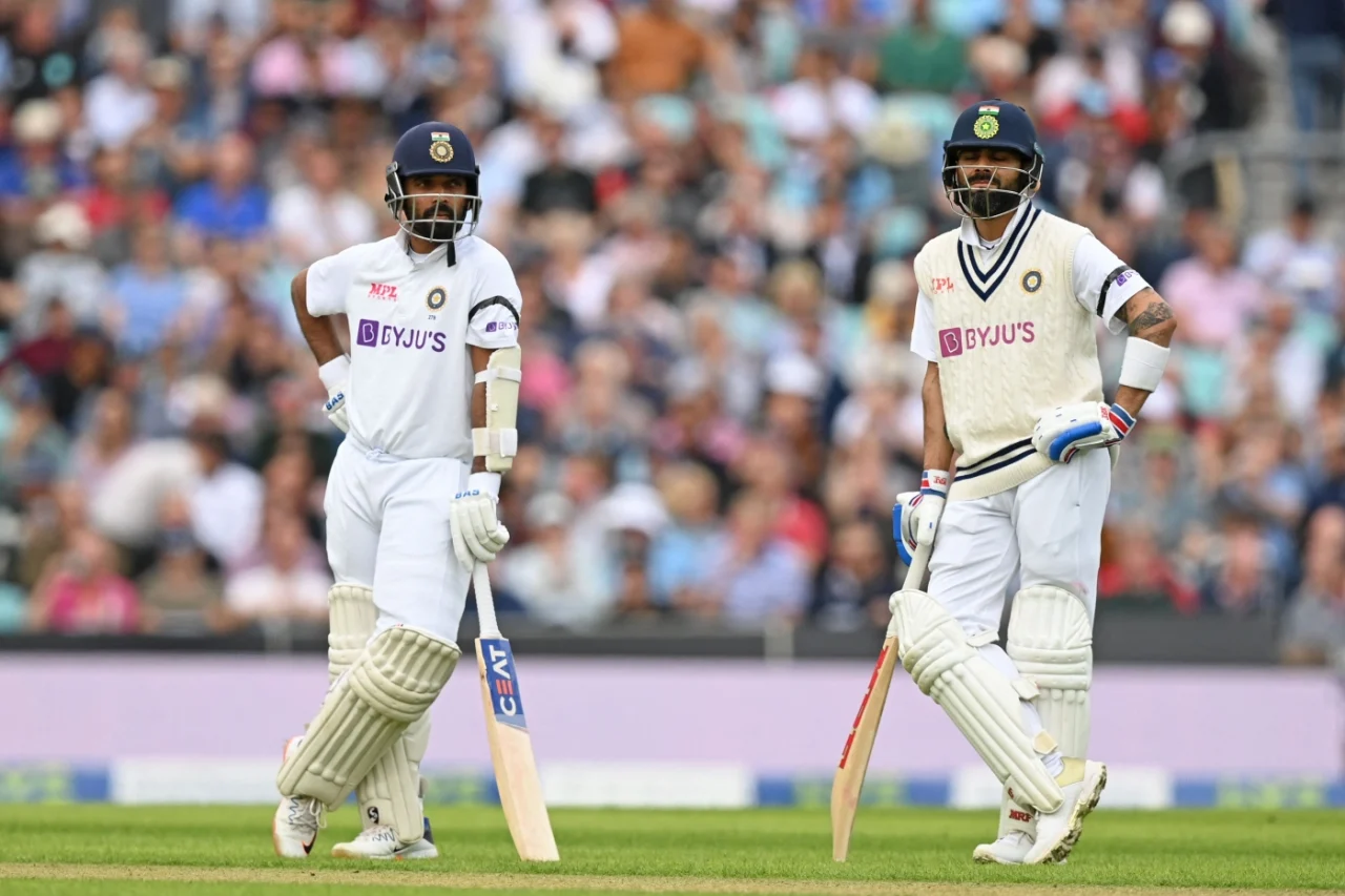 Ajinkya Rahane and Virat Kohli