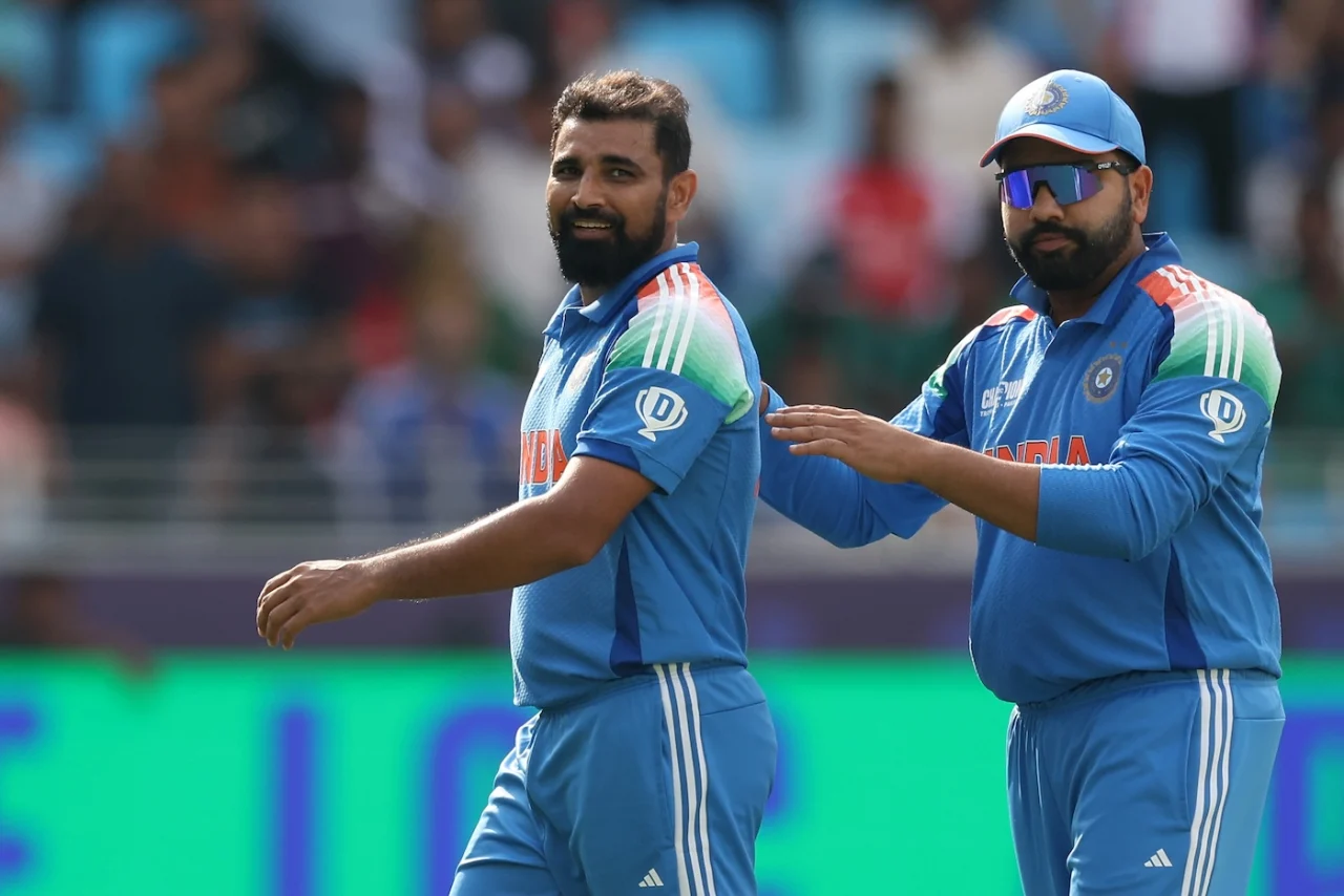 Mohammed Shami and Rohit Sharma