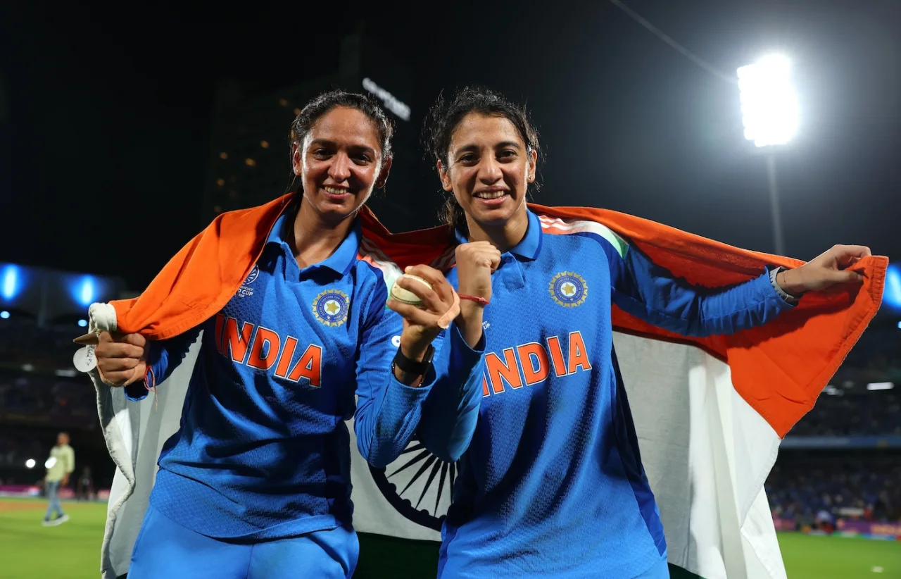 Harmanpreet Kaur and Smriti Mandhana