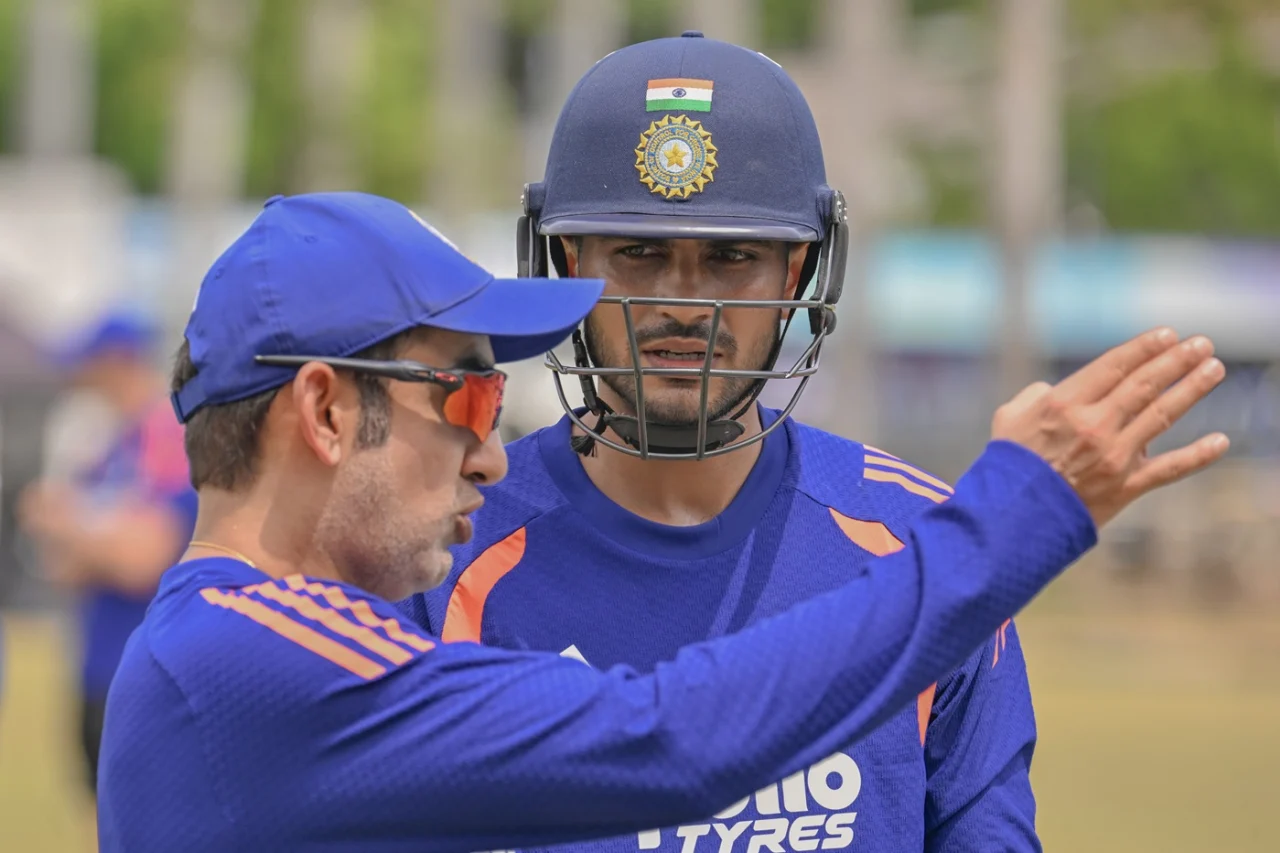 Shubman Gill and Gautam Gambhir