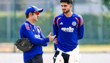 Shubman Gill and Gautam Gambhir