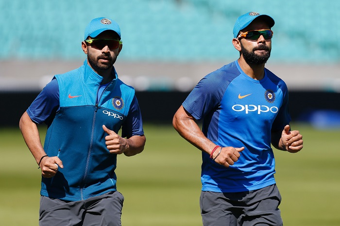 Ajinkya Rahane and Virat Kohli