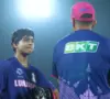 Rahul Dravid and Vaibhav Suryavanshi