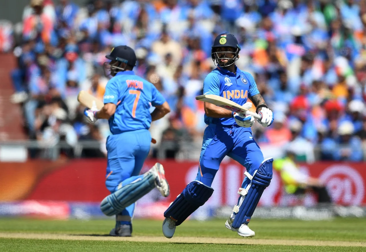 Virat Kohli and MS Dhoni