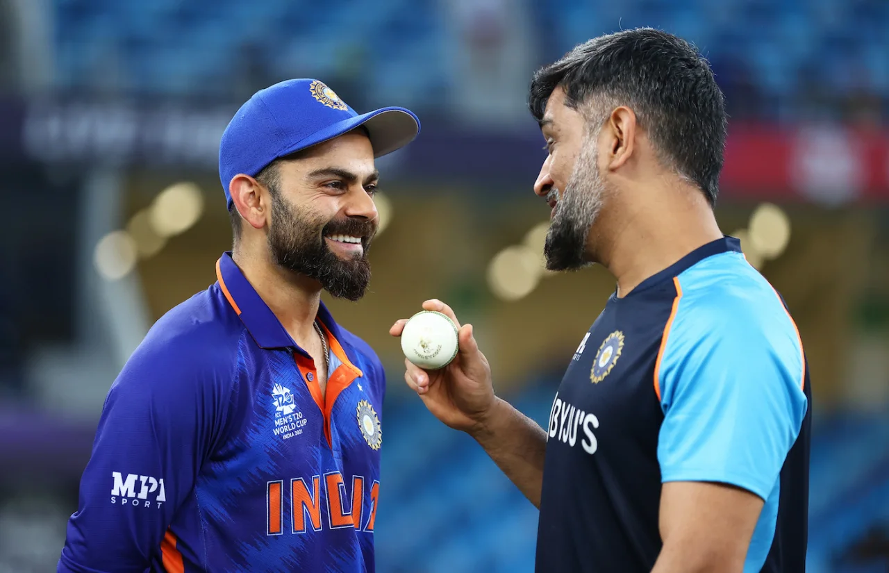 Virat Kohli and MS Dhoni