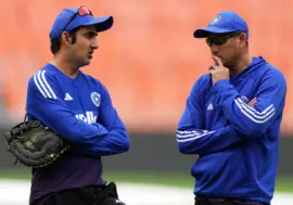Gautam Gambhir and Ajit Agarkar