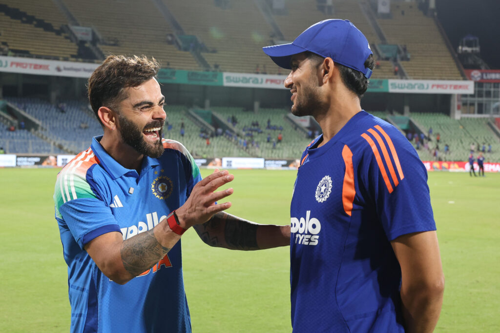 Virat Kohli and Shubman Gill