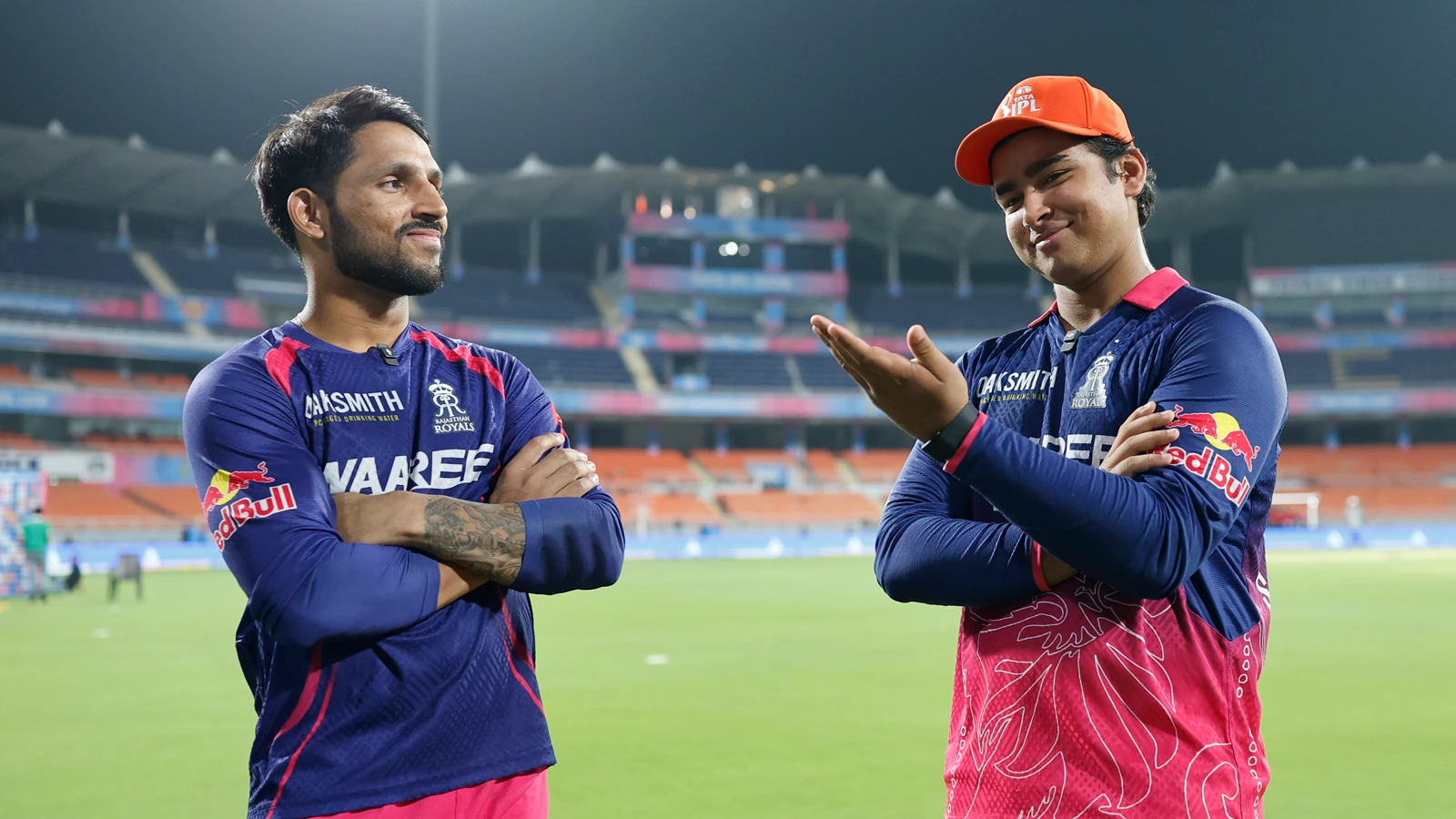 Dhruv Jurel and Vaibhav Suryavanshi