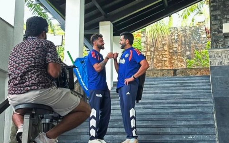 Virat Kohli and Rohit Sharma