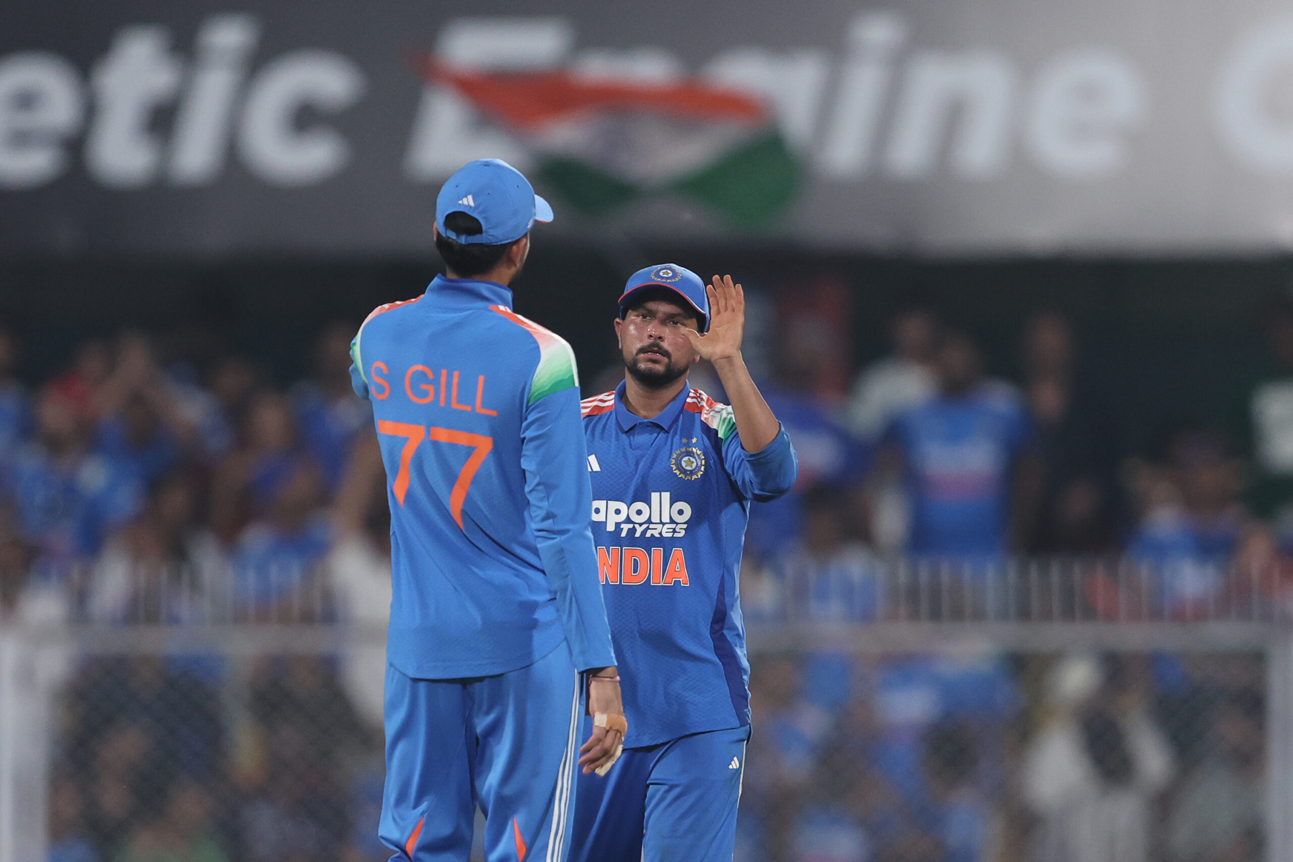 Shubman Gill and Kuldeep Yadav